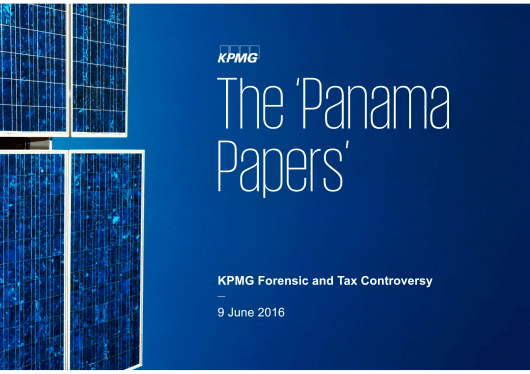 Panama Papers Presentation Cover